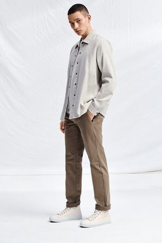 Brown Utility Trousers