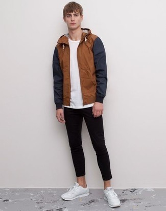 Brown Polite Pullover Jacket