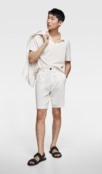 Cotton Short Sleeved Polo Shirt