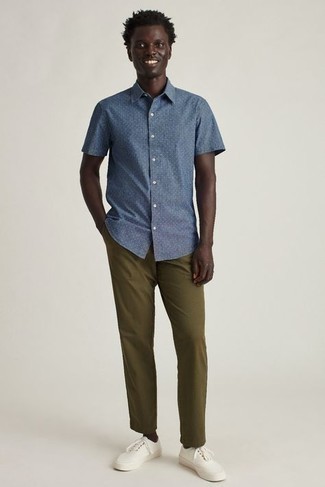 Brand Skinny Chinos In Overdyed Camo