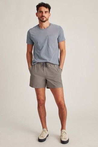 Cotton Gabardine Shorts