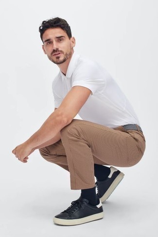 Khaki Nyco Carlyle Trousers