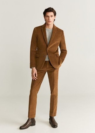 Textured Two Piece Suit