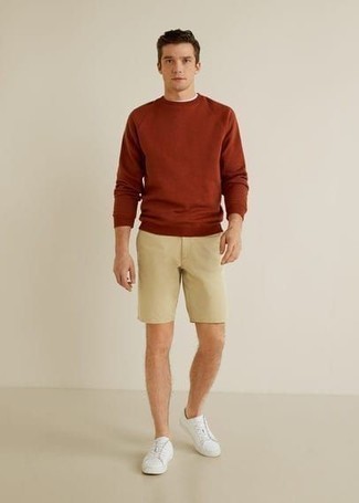 Brown Wool Dcortiqu Sweater