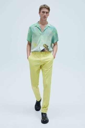 Cropped Slim Fit Chinos
