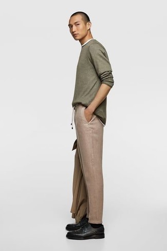 Long Sleeve T Shirt In Mulled Basil At Nordstrom