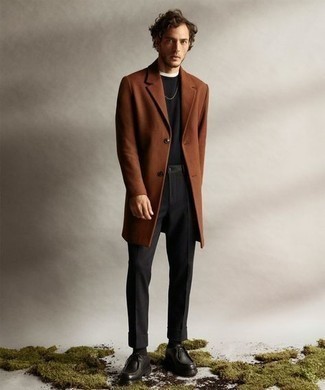 Thompson Luxe New Divide Wool Blend Coat