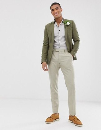 Contrasting Trim Single Breasted Jacket
