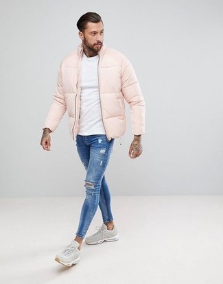 Pink Classic Track Down Jacket