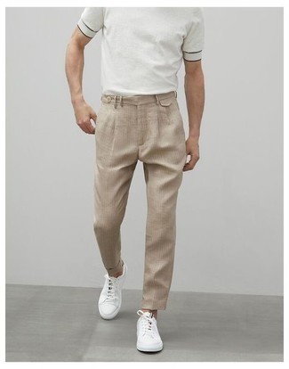 Mid Rise Cropped Chinos