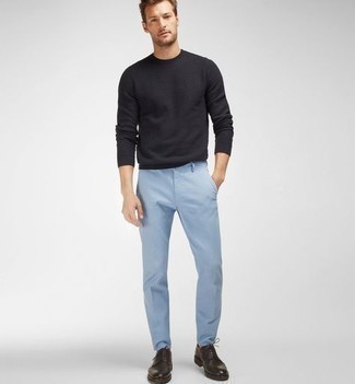 Blue The Etcher Trousers