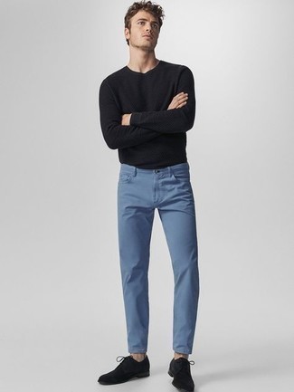 Blue Comfort Skinny Jeans