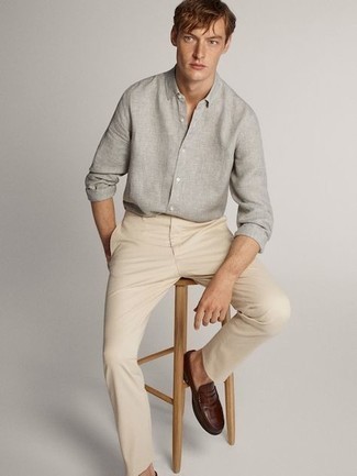Andrew Long Sleeve Linen Shirt