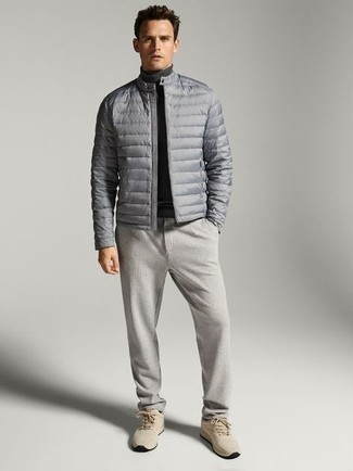 Silver Black Label Crofton Down Jacket