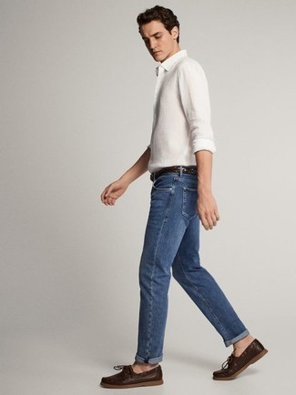 Jacob Cohn Mid Rise Slim Cut Jeans