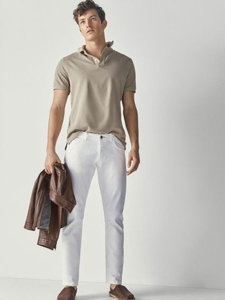 Beige Dickie Polo