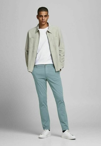 Stretch Cotton Chino Trousers
