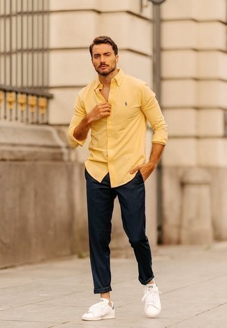 Yellow Minimal Shirt
