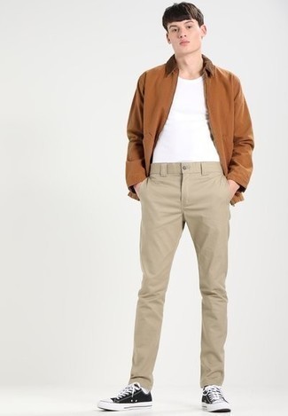 Unconstructed Cotton Chinos