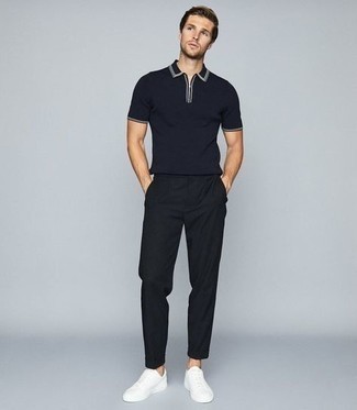 Luxe Stretch Polo Shirt