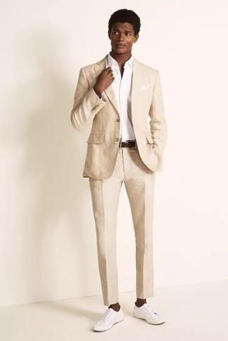 Solid Slim Fit Suit