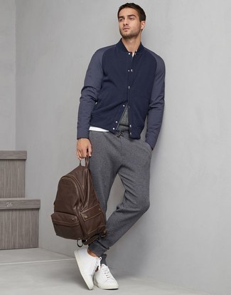 Gray Relaxed Lounge Pants