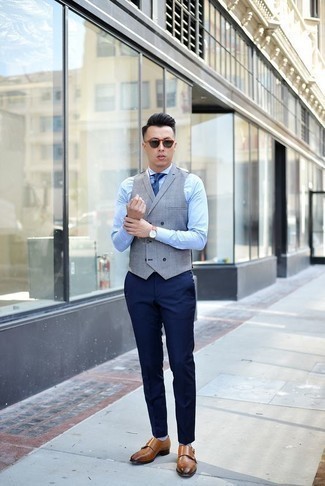 Transportere undgå deadlock Blue Silk Tie with Light Blue Dress Shirt Outfits For Men (11 ideas &  outfits) | Lookastic