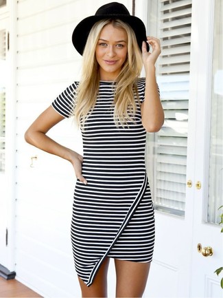 Stripe Right Midi Dress