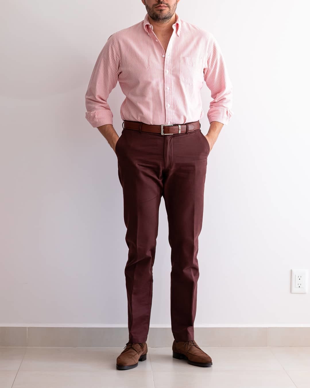 express #expressrunway #Burgundy #pants #Blue #blazer #shirt #brown  #fashion #mens #ootd | Burgundy pants outfit, Burgundy pants men, Mens  outfits