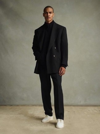Black Suit Outfits: 