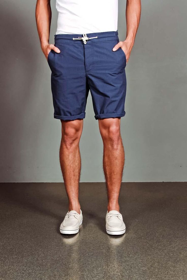 How to Wear Navy Shorts (146 looks) | Men's Fashion