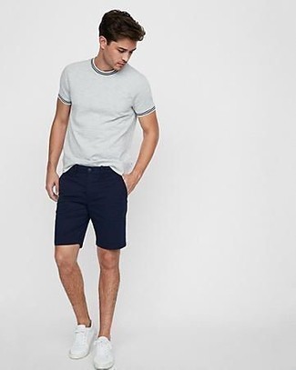 Michl Kors Contrast Cuff Fleece Shorts