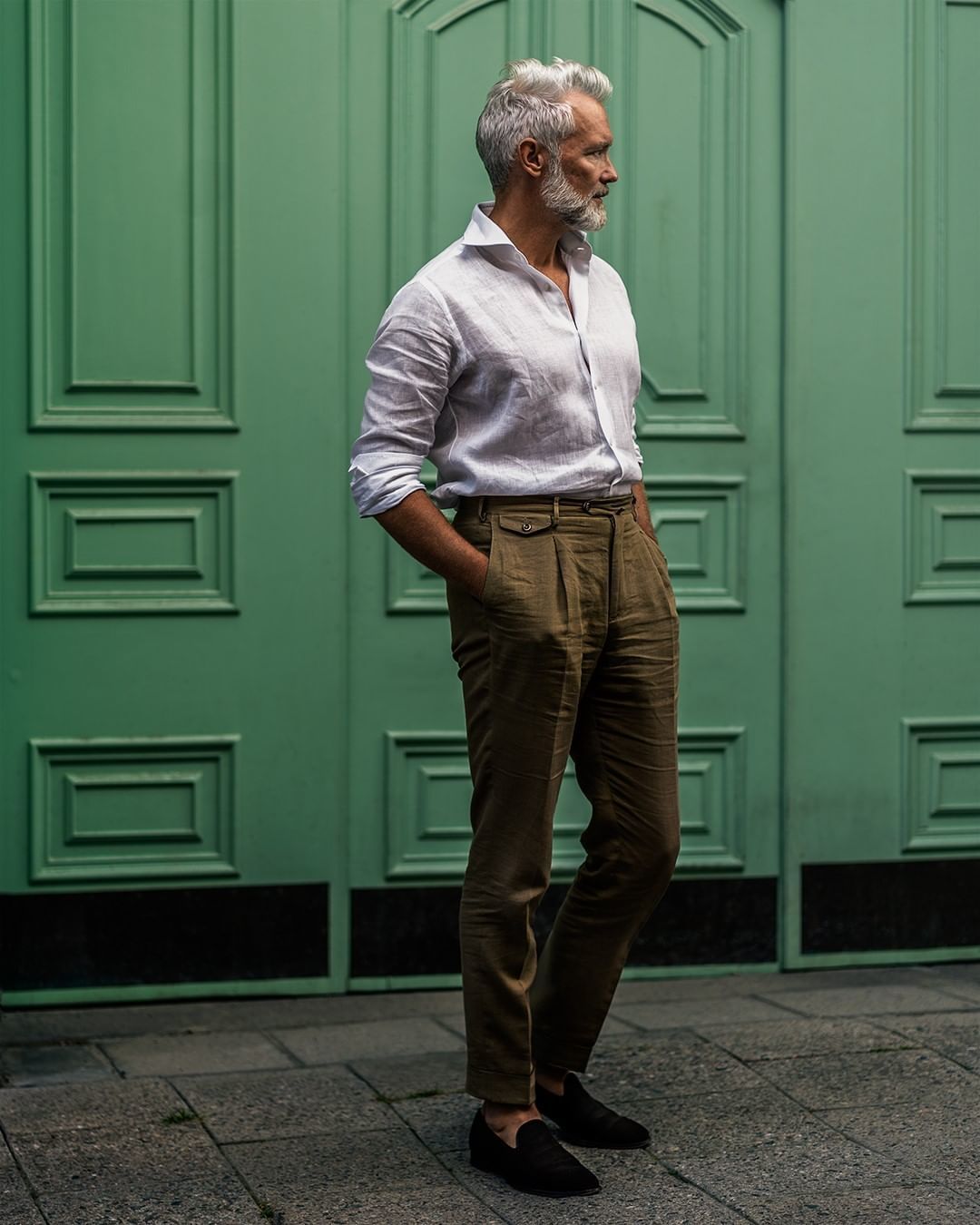 Regular Fit Linen-blend Pants - Black - Men | H&M US