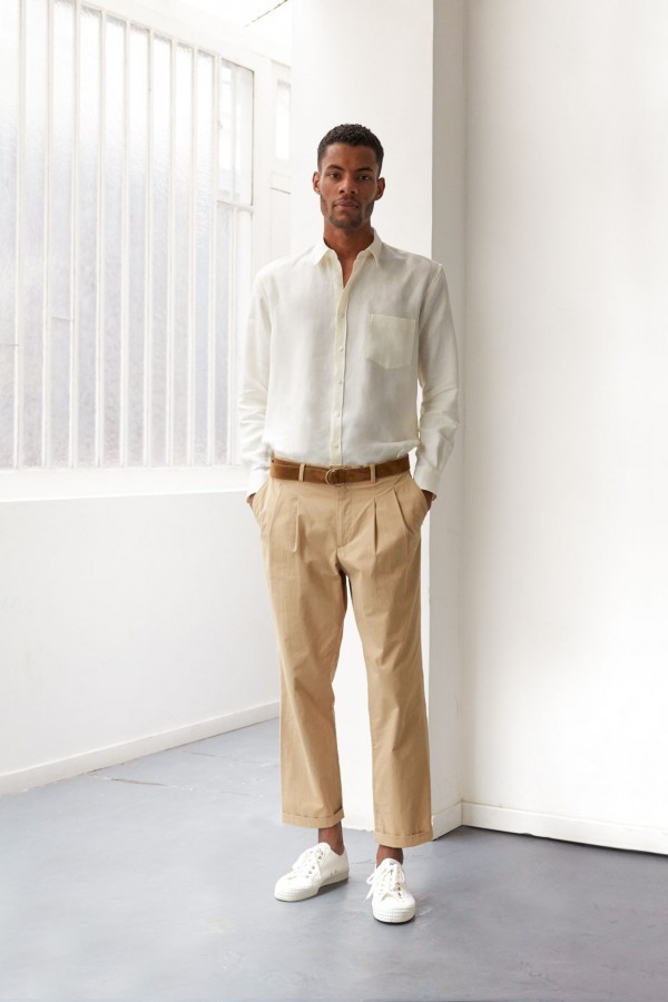 Top 83+ khaki trousers and white shirt latest - in.cdgdbentre