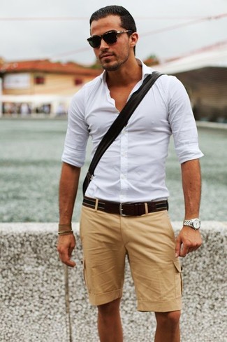 How to Wear Tan Shorts (74 looks) | Men's Fashion