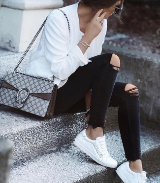 White Bomber Jacket Outfits For Women: 