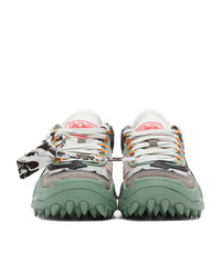 Off-White Green And Black Odsy 1000 Sneakers