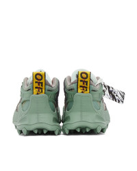 Off-White Green And Black Odsy 1000 Sneakers