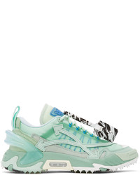 Off-White Green Blue Odsy 2000 Sneakers