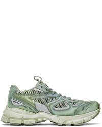 Axel Arigato Green Dip Dye Marathon Sneakers