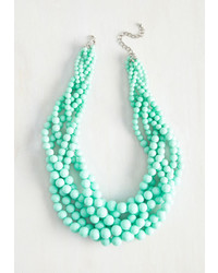 Gen3 Jewels Braid To Love You Necklace In Mint