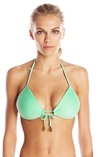 Luli Fama Cosita Buena Molded Push Up Bandeau Halter Bikini Top, $31, .com