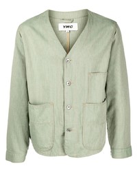 YMC V Neck Button Down Jacket