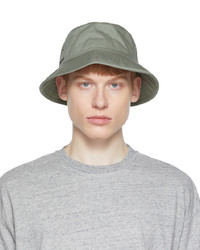 Acne Studios Green Twill Bucket Hat
