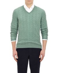 Malo Cable Knit Sweater