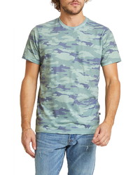 Mint Camouflage Crew-neck T-shirt