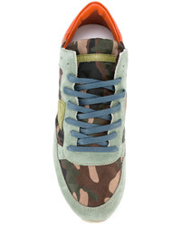 Philippe Model Tropez Camouflage Sneakers