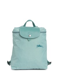 Longchamp Mini Le Pliage Canvas Backpack In Lagoon At Nordstrom