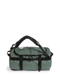 The North Face Base Camp Water Resistant Duffle In Laurel Wreath Green Tnf Black At Nordstrom
