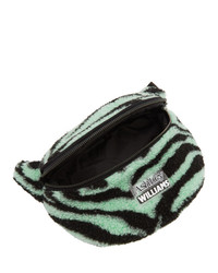 Ashley Williams Green And Black Tiger Pouch